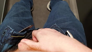 Preview 1 of German Dude Milked Repeatedly - Stall jerk