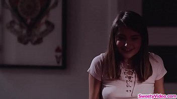 Preview 2 of Gina Enid Oklahoma - Brunette teen having sex with stepmom