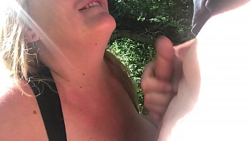 Preview 4 of Sunny Xxx Leonexxx7 - Jenna Jaymes Sucks Big Cock In Woods 1080p