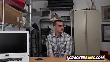 Preview 2 of Pissing Toilet Umum - This horny teen knows how to please his black gay boss!