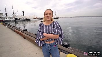 Preview 1 of Naked Yoga Teacher - Real Teens - Blonde Colorado Teen Scarlett Fall Gets Fucked