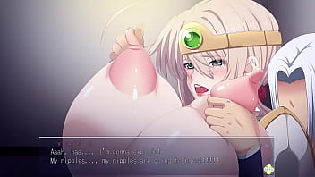 Preview 4 of Tlugu Sex Veiodes - Horny Heroine Ingrid Ep 2 - Playing with her huge tits