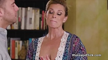 Preview 2 of Cash Girl Couple - Oily sex massage with mesmerizing MILF