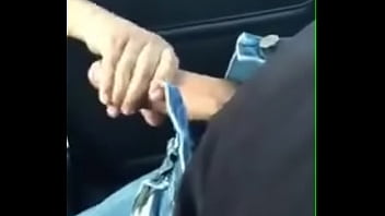 Preview 4 of Hot Porn C Hoda Chudi - Me masturbo en el uber y el conductor me mira y se excita