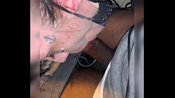 Preview 2 of Dare Gangbang - Emo girl begs to get face fucked by black cock