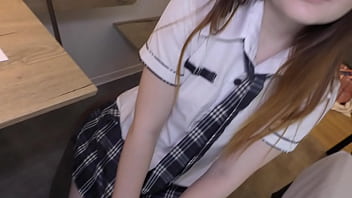 Preview 2 of Hyderabad Aunty Sex Videos - Amatuer bbc interracial Teen Vivien Doll Fucked Her Black Math&#039_s Teacher
