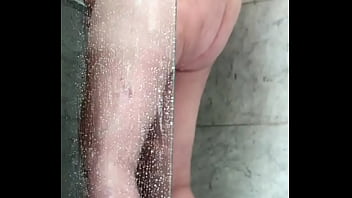 Preview 1 of Old Boy Xxz - Wife caught fucking shower head again