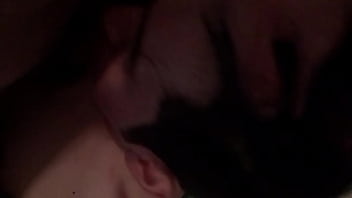 Preview 2 of Strapless Dildo Full Latex - Twink boy sucking cock