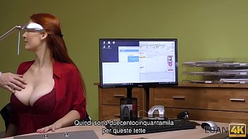 Preview 2 of Hug Toy Throat - LOAN4K. La richiesta di credito &egrave_ stata rifiutata,  quindi perch&eacute_ la rossa Isabella Lui