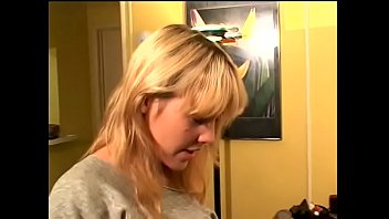 Preview 1 of College Wrestling Showers - Pretty blonde gal Rebecca Starr allows dubm juicehead to feel power of her strap-on in his arse