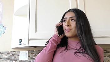 Preview 1 of Free Public Agent - Sexy Brunette Violet Gets A Hardcore Fucking In Black TIghts
