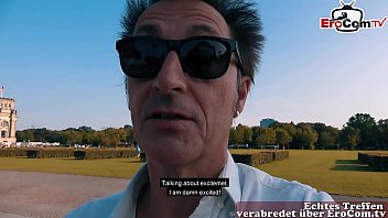 Preview 1 of Boys Moveis Xxx - EroCom Date - Deutscher schleppt blonde Studentin teen ab beim Blind date mit kleinen titten und fickt sie im hotel