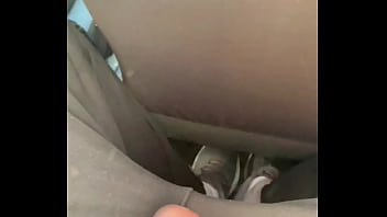 Preview 2 of Sany Leyone New Xvideo - fag wanks in the back of the car