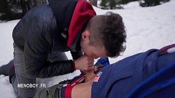 Preview 4 of Doog Borno - After skiing: Part 1 Kevin david he gets sucked and fucked bareback