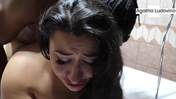 Preview 4 of Sunny Xxx Video Download Hd - O americano tem um pau enorme e achou que iria me arrega&ccedil_ar,  mas ficou assustado quando eu disse &ldquo_ faz meu cu de buceta &ldquo_