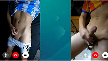 Preview 3 of Indian Daisy Porn Mom - Players from opposing teams secretly meet up on video call to masturbate after the derby