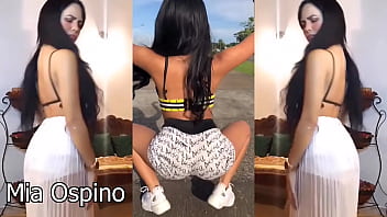 Preview 1 of Haryanvi Sexy Video Haryana - Mia Ospois AKA Emny Twerking big ass teen latina