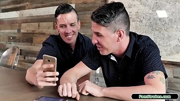 Preview 1 of Sextamile Moves - Brunette stepsis banged by two stepbros