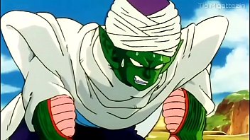 Preview 4 of Hot Anti Indin - Piccolo fica com o c&uacute_ na m&atilde_o ap&oacute_s enfrentar raditz