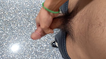 Preview 2 of Youtub Telugu Xnxx Resmi Henkar - Risky Public restroom stroke pt1