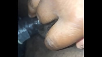 Preview 1 of Skinny Real - CurvyD drills hairy pussy until she cums all over his Cock