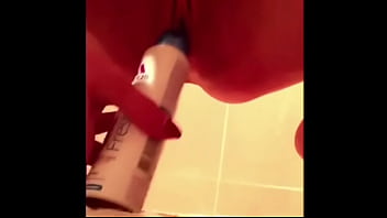 Preview 1 of Asian Boy Scat Creampie - Girl masturbates in the bathroom - full version yhejl.com