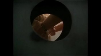 Preview 3 of Xxxwww 3gb - Horny blonde gives a blowjob to a guy from a neighboring toilet cubicle through a hole in the wall