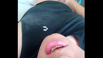 Preview 2 of Spy Shaved - Cumming,  eating my own cum,  jacking off my uncircumcised cock,  full body view. September 30,  2024.