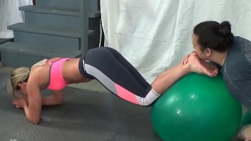 Preview 3 of Ripe 6 - I asked this fitness trainer,  Larissa Louder,  to let me lick and smell her feet while she was trying to do some yoga poses...