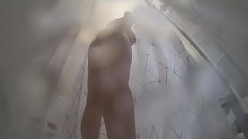 Preview 2 of Shauna Grant Holmes - Natalia gets caught soaping her BIG TITS in the shower