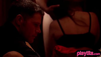 Preview 4 of Modar Foc - Newbie amateur couple going to a swinger club