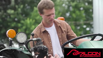 Preview 1 of Xem Fim Sex Gai Thai Lan - FalconStudios - HOT Hunk LATINO Farmer Fixes The Tractor And Jock&#039_s Tight Ass
