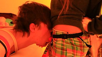 Preview 3 of Ava Rose Xvideos - Boyfriend in bondage, Strapon