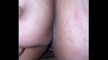Preview 2 of Japanese Piss On - Culona le dejo el culo rojo mientras me da unos sentones