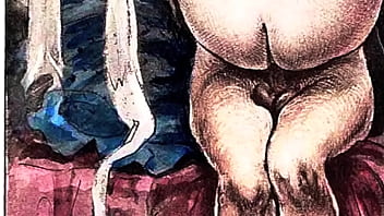 Preview 4 of Holbuda Sex Film Hd - vintage erotic drawings