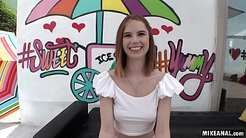 Preview 1 of Smol Virgin Butt - Excited Pepper Hart gets it in the ass