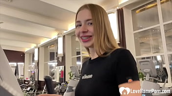 Preview 2 of Suck Him - Having sex in the public bathroom is fun