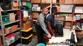 Preview 1 of Pakistani Naveed Xxx Video - Black thief gets asshole pounded