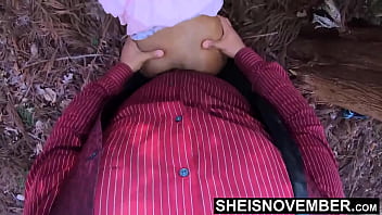 Preview 2 of Enza Porn Hd - On Forest Pine Nailing My Wife Like A On All Four,  Cute Blonde Ebony Msnovember Hardcore All4 gystyle Outdoors,  By Horny Dadd In Law BBC,  Skirt Pulled Up Grabbing Her Hips on Sheisnovember