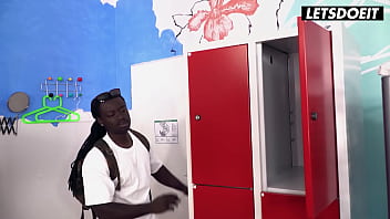 Preview 1 of Katrina Salma Sex - Eveline Dellai Got Horny For Hardcore Anal Sex With Huge Black Cock - HORNY HOSTEL