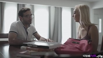 Preview 1 of Beautiful Girl Dence Xxx - Jake will help teen Chloe with her grades   if only she&#039_d take care of his crotch
