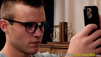 Preview 2 of Nars Bf Video - Jayden Marcos stepbrother Scott Finn starts sucking his shaft after taking his sexy body shots