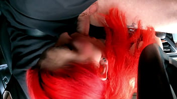 Preview 3 of Seks Za Dengi 3gp - MtF Trans female give road head and fucks herself with toy