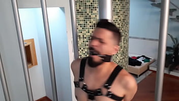 Preview 2 of Morning Sex Kortney Kane - Big Dog gag teste ballgag fisrt time into the bondage