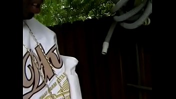 Preview 3 of Hot Housewife Clip - Skinny trashy blonde gives a slow wet blow to black dick