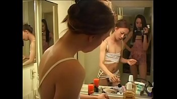 Preview 4 of Nigerian Sex Porn Xvideo - Tranny with slant eyes Allenina learns to put on make up after jerking her rod and fingering her ass