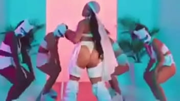 Preview 1 of Booty Group - Doja Cat Twerking