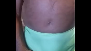 Preview 1 of Sixy Kompoz - Chubby sissy cums in his panty