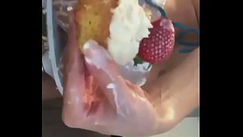 Preview 4 of Japanese Porn German Crowded - Strawberry on your cupcake