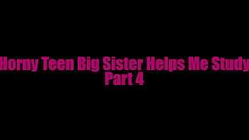 Preview 1 of Am Juab Son Massage My - Horny Teen Big StepSister Helps Me Study Pt 4 FULL VID